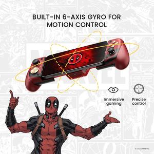 Manette de jeu mobile GameSir X3 Pro <span class=keywords><strong>Deadpool</strong></span> Edition à effet Hall pour iPhone et Android avec refroidisseur intégré - Product Image 5