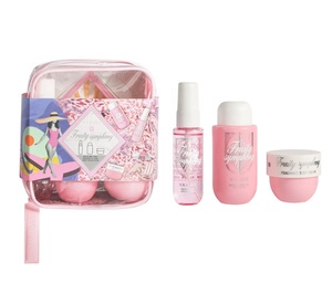 VV LOVE Ladies Daily Use Strawberry Lemon Jasmine Body Mist Set Venta al por mayor Tipo de perfume Loción corporal para mujer Spray - Product Image 2