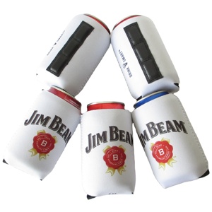<b>Collapsible</b> Magnetic Neoprene Can Coolie for 12oz Beer Cans - Product Image 3
