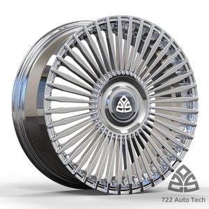 ล้อแม็กซ์รถแข่ง 722auto แบบหลายก้าน ขนาด 17 18 19 20 21 22 นิ้ว 5 รู 120  แบบหล่อขึ้นรูปหรือแบบฟอร์จ - Product Image 4