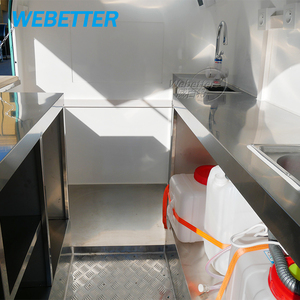 WEBETTER - Remolque <span class=keywords><strong>de</strong></span> Comida Rápida Móvil para Calle, Carrito <span class=keywords><strong>de</strong></span> Comida para Hot Dogs, Helados y Bocadillos - Product Image 6