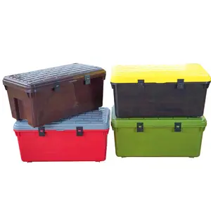 High Quality Waterproof Outdoor Tool Box Large Storage Container for Van& Car Trunk