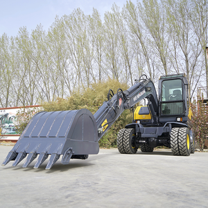 Excavatrices tout-terrain de 7 tonnes 10 tonnes à roue de mine moyenne pour couper les arbres Excavatrices Moteur Composant central Made USA - Product Image 2