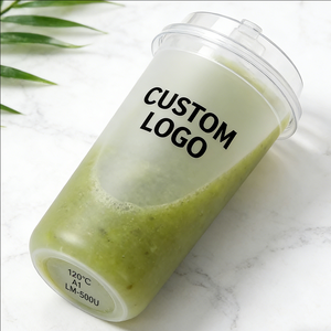 Vaso de Plástico Esmerilado al por Mayor para Café y Bebidas Congeladas, Vaso Medidor de 20ml para Café - Product Image 6