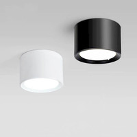 Plafonniers LED sans driver à montage en surface 12W 15W, spots LED COB 5W 7W 9W, luminaires de plafond BLANC