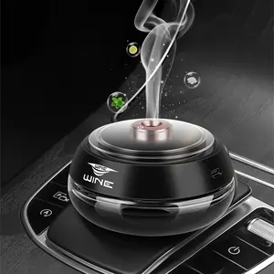 Hot selling Smart Bright Light Spray USB Charging Essential oil Car diffuser Car fragrance air freshener