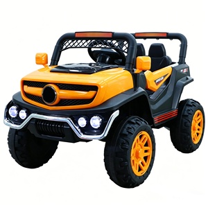 Auto Eléctrico de Plástico para Niños, con Asiento para Niños y Niñas, Cuatro Ruedas, Doble Tracción, Control Remoto, Música, Conducción Autónoma, Carga de Batería - Product Image 3