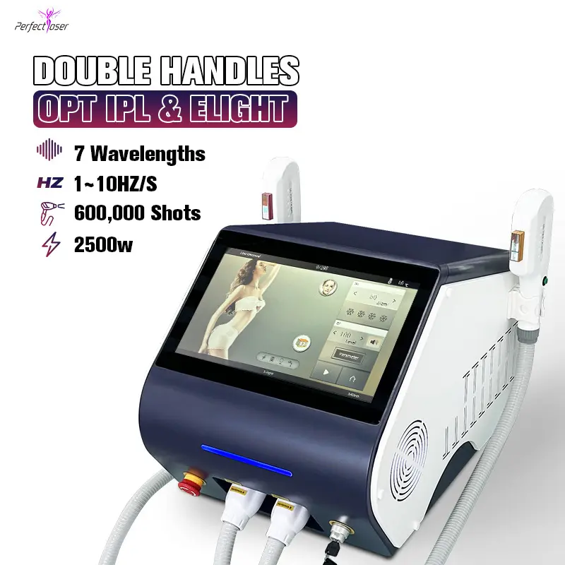 Épilation Ipl Oem, rajeunissement de la peau, épilation vasculaire, thérapie de l'acné, Elight Rf Ipl, Machine d'épilation