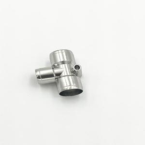 Stainless Steel <b>Quick</b> Connect Tee 1220mm Round <b>Connector</b> For 620 Connection Type Part Number 002 - Product Image 2