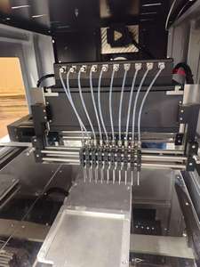 Máquina de Llenado Automática con Calentamiento de 10 Cabezales para Líquidos y Geles Viscosos, Ajuste de Flujo Independiente, Directo de Fábrica - Product Image 2