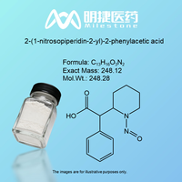 Impureté de nitrosamine synthétisée sur mesure - Acide 2-(1-nitrosopiperidin-2-yl)-2-phénylacétique pour la recherche en qualité pharmaceutique