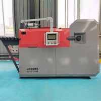 Máquina Industrial Automática para Doblar Estribos de Acero Inoxidable y Aluminio, Controlada por PLC, de Alta Precisión, con Motor CNC, Marca Tiesui