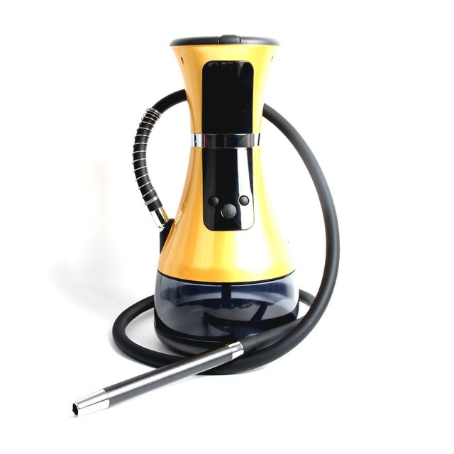 China Electronic Hookah Plastic Long-lasting Battery Rechargeable LED Display Fast Heating Electric Complete Set