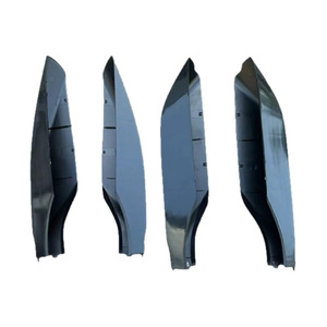 ฝาครอบแร็คหลังคา Jingyuanxin สีดำ ABS สำหรับ FJ150 พร้อมปลั๊กปิด - Product Image 2