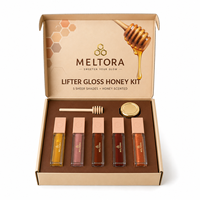 Boîte cadeau en carton ondulé pour gloss à lèvres de qualité supérieure, avec insert personnalisé, emballage en papier cosmétique pour coffret beauté