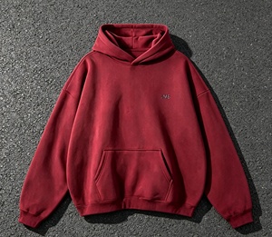 Sudadera con Capucha Casual Extra Grande para Hombre, Personalizada, 140 g/m², 100 % Algodón, Transpirable, Tejida y Lavada - Product Image 1