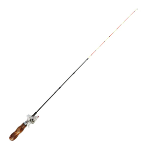 Canne à pêche sur glace en carbone ultra-légère de 63 cm <span class=keywords><strong>avec</strong></span> poignée en liège, 2 sections, pointe semi-solide en titane, pour la pêche au bar - Vente en gros - Product Image 4