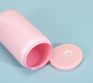 แก้วเบียร์ทรงกระป๋อง 16 ออนซ์ สีรุ้งวิบวับ พร้อมฝาพลาสติก PP และหลอด - Product Image 5