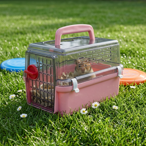 731 Transportín para Animales Pequeños Hecho en Taiwán con Puerta Frontal Desmontable para Hámsters, Gerbillas y Ratones - Product Image 5