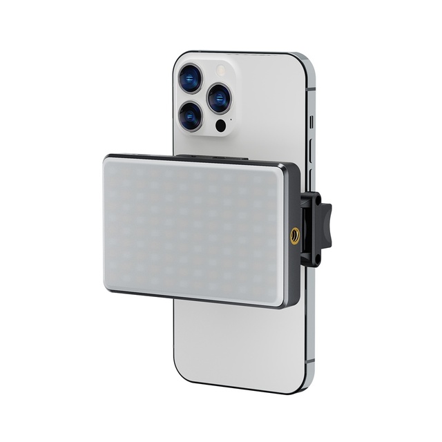 Portable Multi-Function LED Selfie Fill Light Adjustable Color Temperature 2500-9000K Type-C Charging Magnetic Attachment for