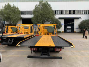 2025 Mới Nhất Mô Hình Khẩn Cấp Xe Tàu Sân Bay Xe Tải Jac 4*2 4 Tấn Đầy Đủ-Nền Tảng Người Phá Xác Với Kính Thiên Văn Nâng Bùng Nổ - Product Image 2