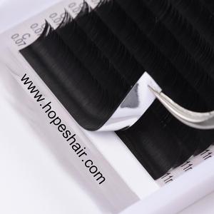 5-17mm 0.03 épaisseur simple extensions de cils faits à <span class=keywords><strong>la</strong></span> main CC curl extension de cils individuelle 16 rangées - Product Image 3