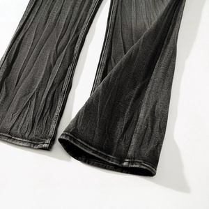 Jeans de Mezclilla de Algodón para Hombre, Corte Recto, Talle Medio, Color Azul Claro - Product Image 5