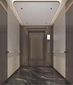 Ascenseur panoramique en verre pour 6 à 8 personnes, en acier inoxydable, design moderne, sans engrenages, à courant alternatif, pour usage extérieur, centres commerciaux et résidentiel - Product Image 1