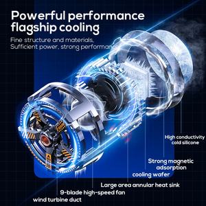 Memo CXA3 <b>Magnetic</b> Phone Cooler with Blue <b>Light</b> for Fast Cooling Phone Cooler for Gaming - Product Image 3