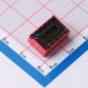 2.54-5P CJPB-H DIP Switch Through hole Component (THT) Switch Flat Toggle, Raised Type Single Pole Single Throw 5 PC Pin - Product Image 2