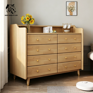 Meuble d'angle sur mesure, fabriqué en usine, prix avantageux, stock important, prêt à être expédié, nouvelle conception, meuble de rangement en bois pour salon. - Product Image 3