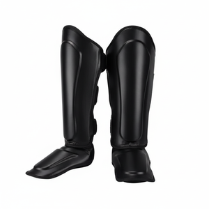 Vente en gros OEM Custom Made Logo Muay Thai Protège-tibias par pas MMA Protège-tibia Boxe Entraînement Protège-tibia pour Adulte 2025 - Product Image 1