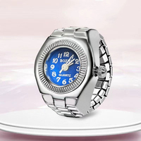 Jam Tangan Digital Minimalis ODM 2024 Semua Kategori Logo Dapat Disesuaikan Model Cincin Quartz