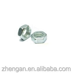 LEITE Prix d'usine Grade 4.8 Écrou hexagonal en acier doux Zinc galvanisé et passivé DIN934 Standard - Product Image 4