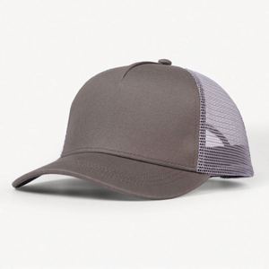 Gorra de Béisbol Trucker de 5 Paneles de Gamuza para Hombre con Logotipo Personalizado, Malla y Parche Bordado - Product Image 4