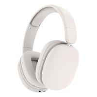 Headphone nirkabel dengan Bluetooth, headphone nirkabel dengan Bluetooth, Logo kustom, Headset baterai panjang, Model baru