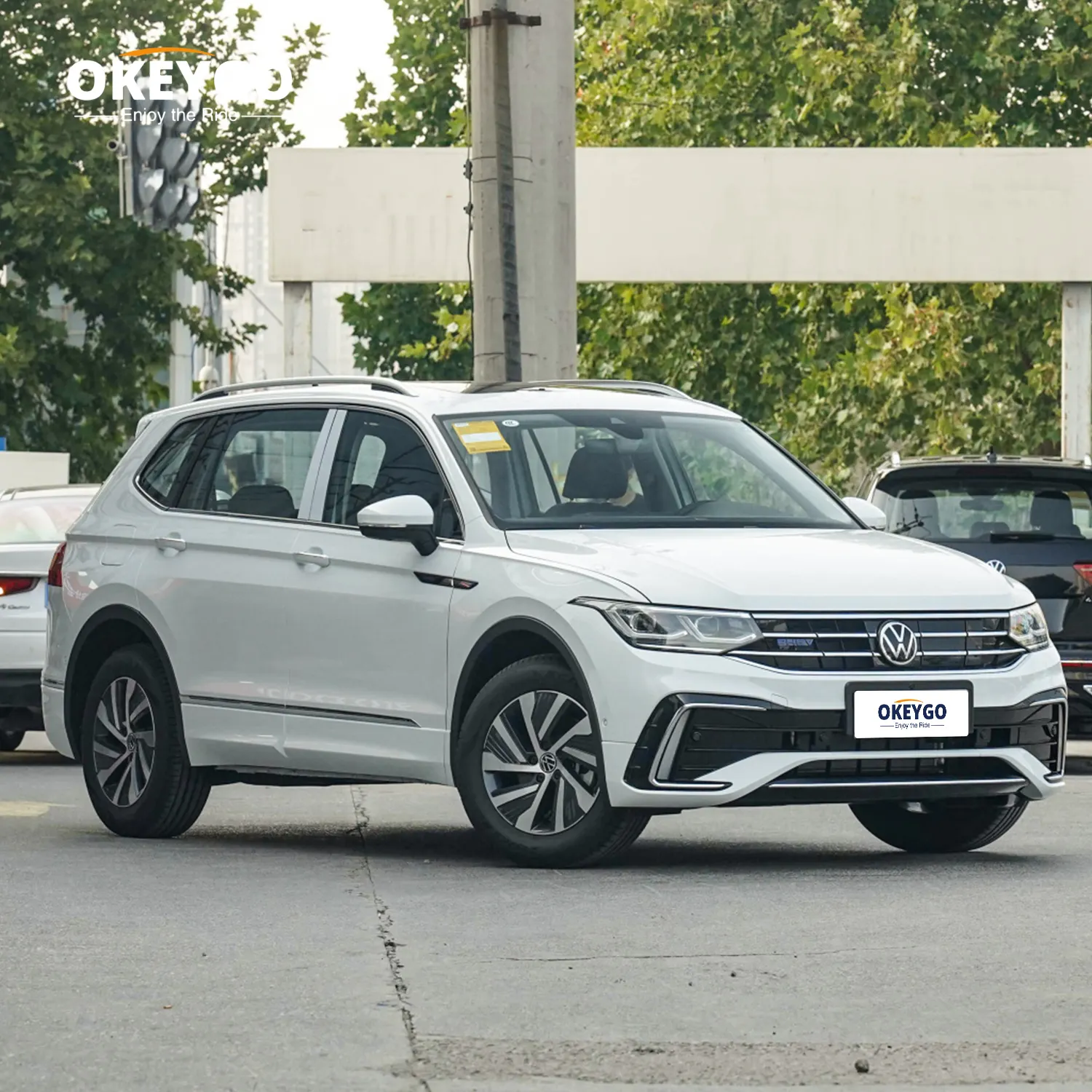 Coche eléctrico de alta velocidad para adultos de cuatro ruedas de lujo 0KM coche eléctrico usado VW Tiguan L PHEV