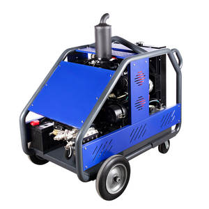 Nettoyeur haute pression industriel lourd, électrique, diesel, 10000 PSI, 1000 bars, nettoyeur à jet avec nettoyeur de surface - Product Image 4