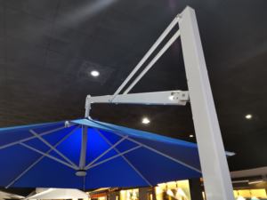 Parapluie d'extérieur en aluminium pour patio, <span class=keywords><strong>rond</strong></span>, coupe-vent, résistant au vent, <span class=keywords><strong>4m</strong></span>, offre spéciale - Product Image 4