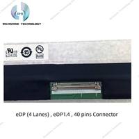 Écran LCD d'ordinateur portable AUO, nouvelle génération, haute luminosité, 4K, 17,3 pouces, UHD, fin, TFT, EDP 40 broches, 60 Hz, B173ZAN03.0