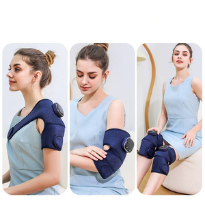 Thérapie par la lumière rouge Genouillère Vibration Massage du genou pour le soulagement de la douleur compresse chaude intelligente masseur relaxant du genou - Product Image 4