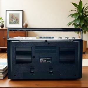 <span class=keywords><strong>Radio</strong></span> Portatile Multifunzione con Altoparlanti Stereo di Nuovo Design FM/AM/SW Doppio Indicatore Lettore/Registratore di Cassette Vintage - Product Image 6
