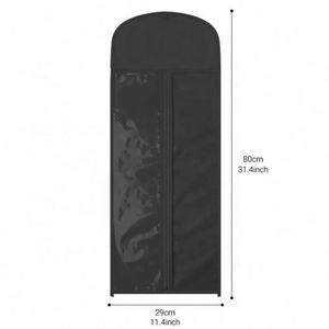 Sac de rangement anti-poussière pour perruques et extensions capillaires avec cintre intégré - Product Image 5