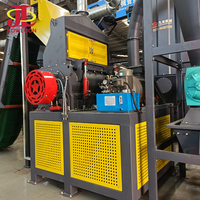Machine de granulation de caoutchouc à haut rendement, broyeur fin pour le processus de déchiquetage des pneus, destiné au recyclage des pneus
