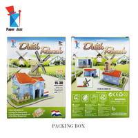Mini kit de maison modèle à construire soi-même, jouets éducatifs, puzzles, cadeau pour enfants et adultes