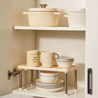 Étagère de rangement pour cuisine, organisateur d'ustensiles de cuisine, étagère de comptoir, évier, support pour casseroles, organisateur d'étagères