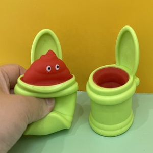Série de jouets de décompression créatifs et amusants à presser, jouet à presser en forme de caca pour enfants et adultes - Product Image 3
