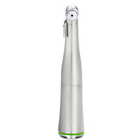 Pièce à main dentaire à faible vitesse 20:1, anneau vert avec fibre optique LED, contre-angle, pièce à main pour implants dentaires, Ti Max SG20L
