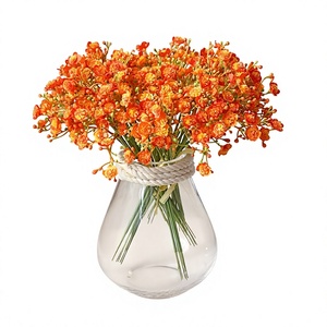 Fiori Artificiali in Plastica Gypsophila Mini Scena Primaverile 6 Piccoli Rami Fiori Finti a Stella per Decorazioni Casa Fotografia - Product Image 1