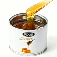 Cire dépilatoire douce pour l'épilation corporelle complète, la plus vendue en gros, 400g/boîte, Cire dépilatoire/Personnalisée/Marque privée